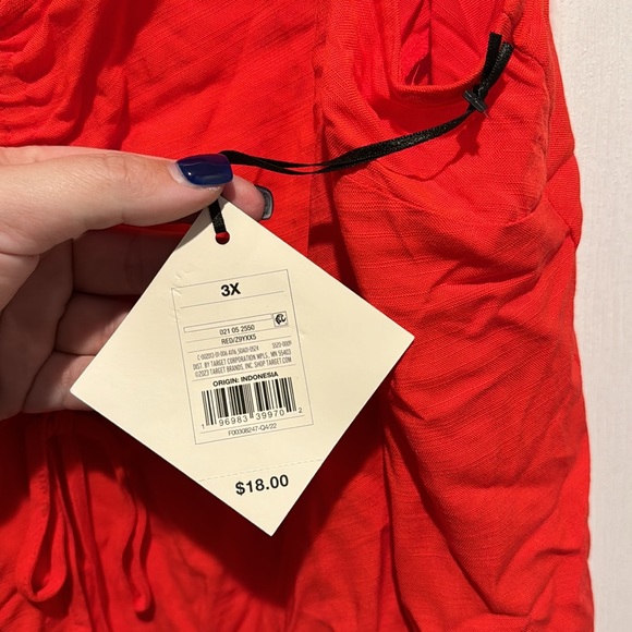 Brand new burnt orange/red tank top - Picture 4 of 4